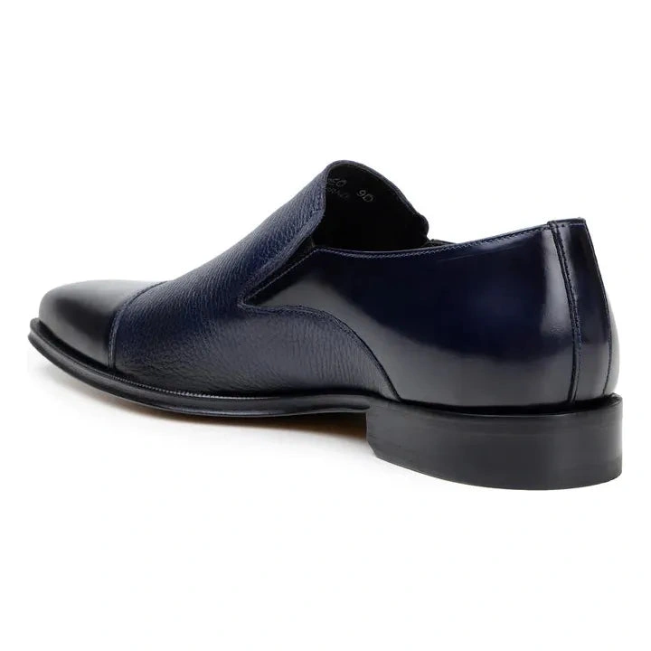 Belvedere Men's Shoes Andreo Navy: Italiensk Læder Elegance på Dit Fod