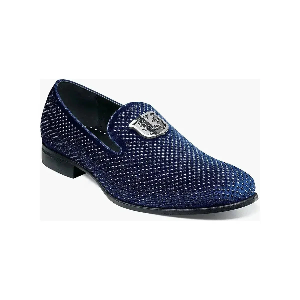 Stacy Adams Swagger: Skinnende Suverænitet med Micro Suede og Nitter i Alle Farver!